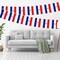 G128 Paraguay 	Paraguayan Bunting Banner | Flag 8.2 x 5.5 Inch, Full String 33 Feet | Printed 150D Polyester, Decorations For Bar, School, Festival Events Celebration